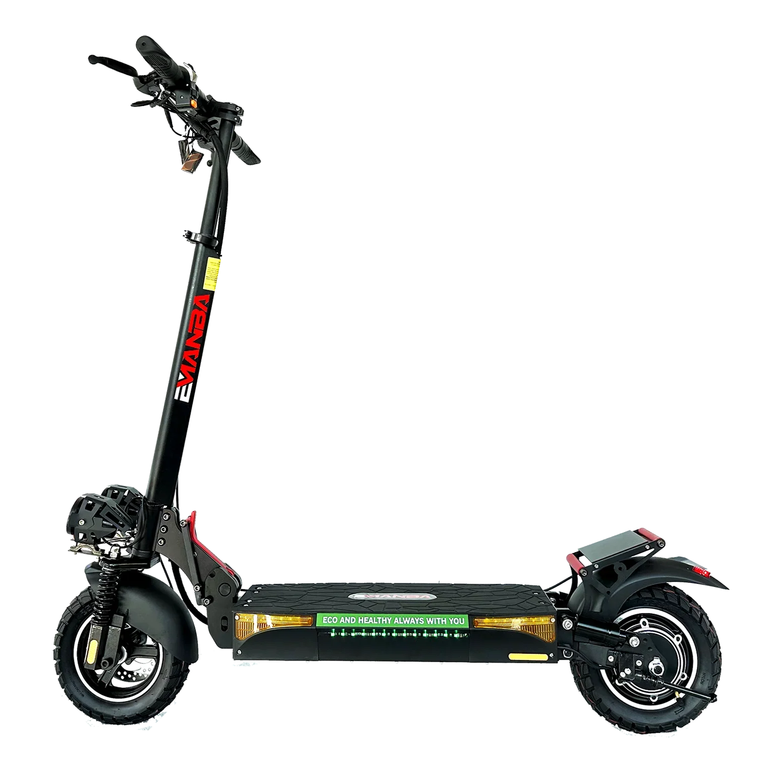 HKM-461203 1200W Motor Adult Electric Scooter with 10-Inch Tires and 48V 16AH Battery