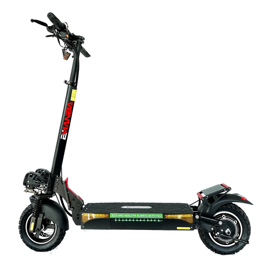 HKM-461203 1200W Motor Adult Electric Scooter with 10-Inch Tires and 48V 16AH Battery