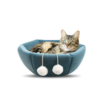 HKM-4613821 Autumn and Winter Foldable Deep Sleep Pet Bed in Ice Velvet ¨C Multiple Colors Available