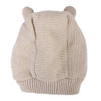HKM-4614589 Knitted Rabbit Ear Hat for Pets - Available in Red, Gray, and Beige