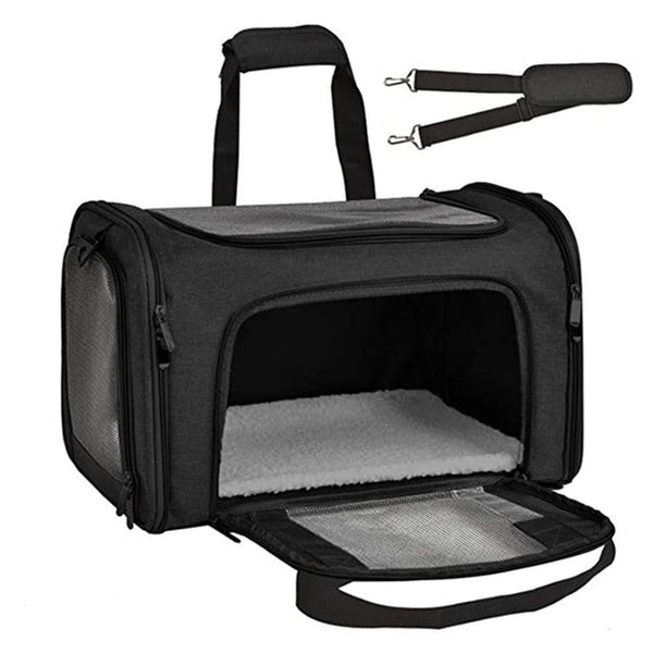 HKM-461523 One-Shoulder Easy-Carry Pet Transport Bag for Cats and Dogs