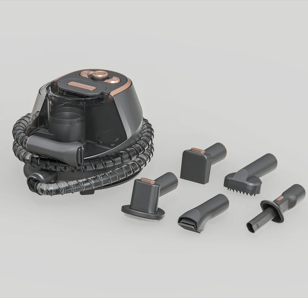 HKM-461587 6 in 1 Dog Grooming Tools Kit with Blower and Pet Vacuum Function