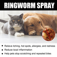 HKM-4617405 Gentle Cat Skin Cleaning Spray - 30ml, Easy Atomizing Care for Feline Hygiene