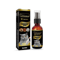 HKM-4617405 Gentle Cat Skin Cleaning Spray - 30ml, Easy Atomizing Care for Feline Hygiene