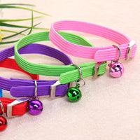HKM-4617533 Fashionable Elastic Band Collar for Dogs and Cats with Bells, Mixed Color, 34.5*1CM