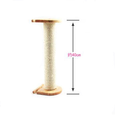 HKM-4618813 Cat Scratch Column Cat Climbing Frame 53cm Sisal and Wood Design для Cats