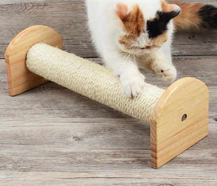 HKM-4618813 Cat Scratch Column Cat Climbing Frame 53cm Sisal and Wood Design для Cats