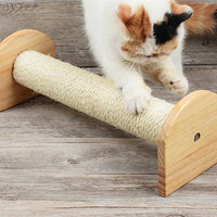 HKM-4618813 Cat Scratch Column Cat Climbing Frame 53cm Sisal and Wood Design для Cats