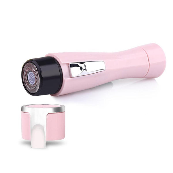 HKM-461907 Electric Mini Shaver for Smooth Hair Removal – Pink Stainless Steel Blade with ABS Body