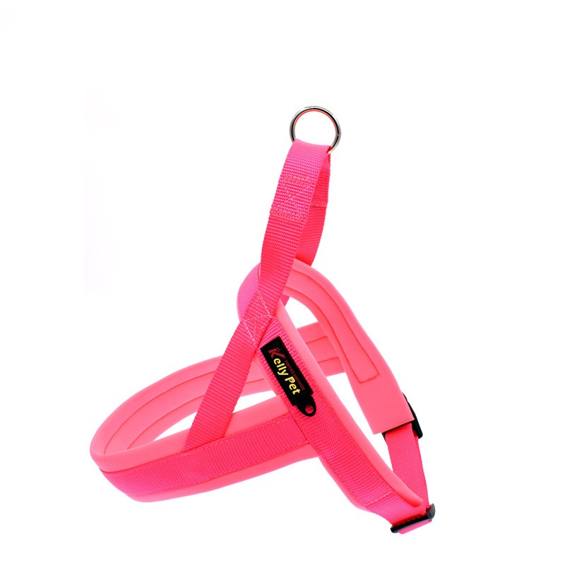 HKM-4619325 Nylon Adjustable Pet Chest Harness and Leash for Dogs in Various Colors