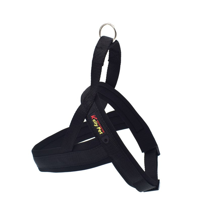 HKM-4619325 Nylon Adjustable Pet Chest Harness and Leash for Dogs in Various Colors