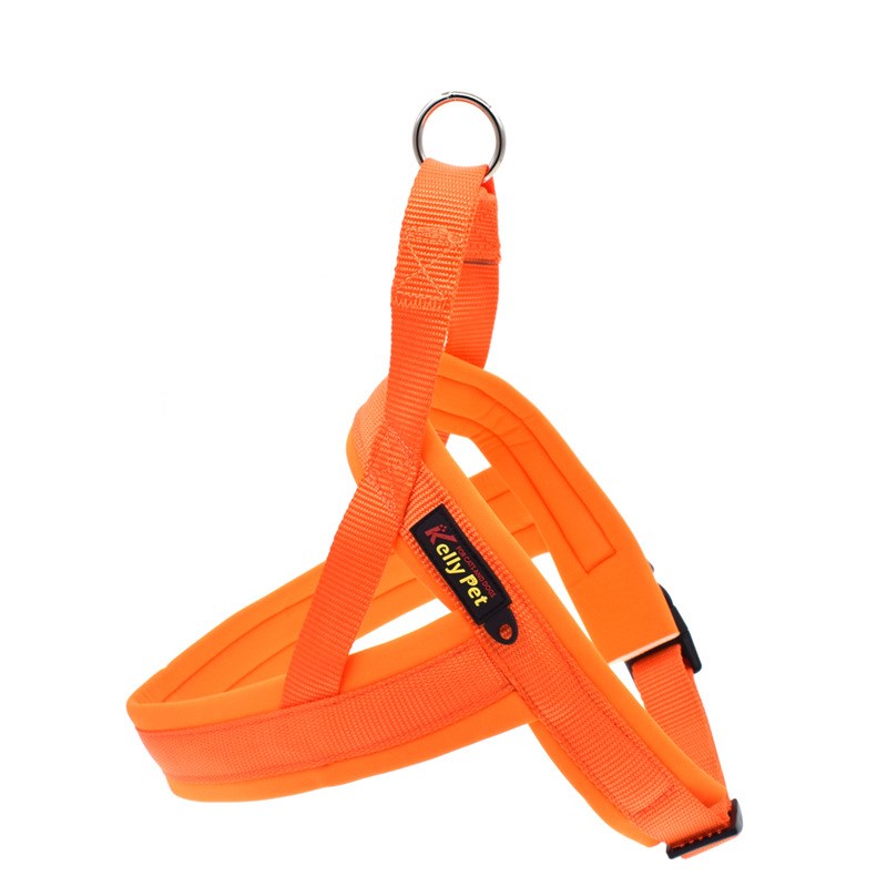 HKM-4619325 Nylon Adjustable Pet Chest Harness and Leash for Dogs in Various Colors