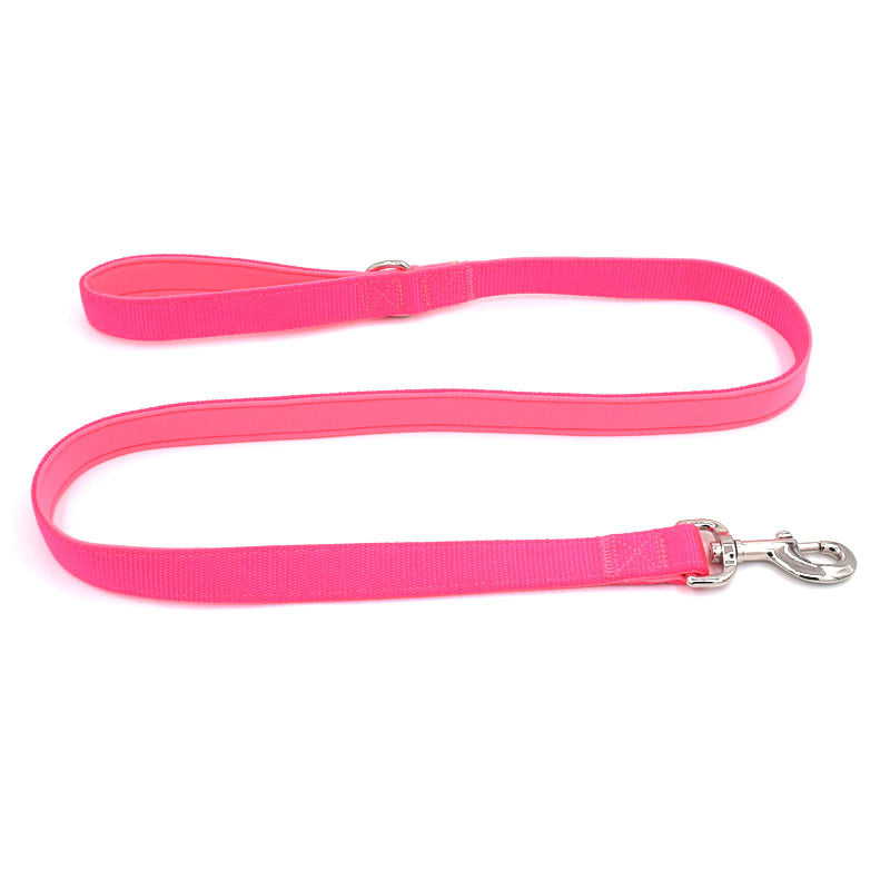 HKM-4619325 Nylon Adjustable Pet Chest Harness and Leash for Dogs in Various Colors
