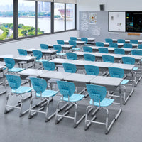 HKM-461971 Durable PP Plastic School Desk with Modern Ergonomic Design
