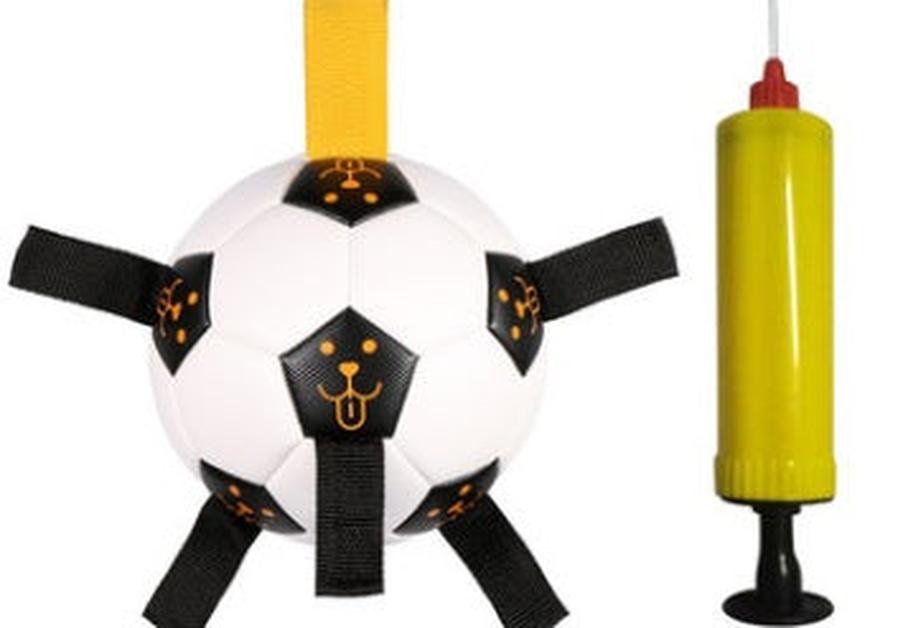 HKM-462035 Interactive Rope Football for Dogs - Durable TPU and Cotton Yarn, Suitable for Small to Large Breeds