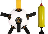HKM-462035 Interactive Rope Football for Dogs - Durable TPU and Cotton Yarn, Suitable for Small to Large Breeds