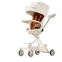 HKM-462035 Portable Foldable Reclining High Seat Baby Stroller Handcart for Children