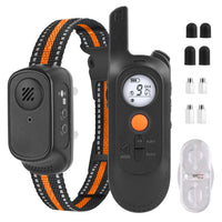 HKM-4620989 Rechargeable Dog Training Collar with 3 Training Modes, IP65 Waterproof, 984FT Range, Safety Lock, and Adjustable Correction Levels