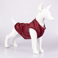 HKM-4621117 Comfortable and Breathable Striped Dog Vest in Various Colors and Sizes