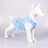 HKM-4621117 Comfortable and Breathable Striped Dog Vest in Various Colors and Sizes