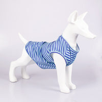 HKM-4621117 Comfortable and Breathable Striped Dog Vest in Various Colors and Sizes