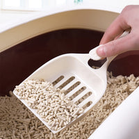 HKM-4621501 Durable Cat Litter Shovel with Comfortable Handle ¨C Eco-Friendly PP Material, Ideal for Litter and Food