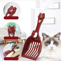 HKM-4621501 Durable Cat Litter Shovel with Comfortable Handle ¨C Eco-Friendly PP Material, Ideal for Litter and Food