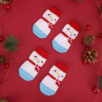 HKM-4622909 Christmas-Themed Dog Bib Accessories Set with Scarves, Bow Ties, and Socks in Various Colors