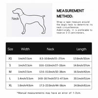 HKM-4623293 Stylish Rivet Leather Dog Collar for Small to Large Breeds