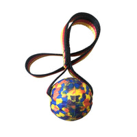 HKM-4623933 Camouflage Molar Balls for Pets - 7cm and 9cm Tetherball and Solid Options