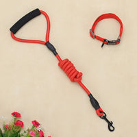 HKM-4625085 Foam Handle Chest Strap and Traction Rope Set for Dogs - Multi-Color Options Available