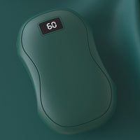 HKM-462547 USB Rechargeable Electric Hand Warmer Power Bank with Digital Display for Outdoor Use