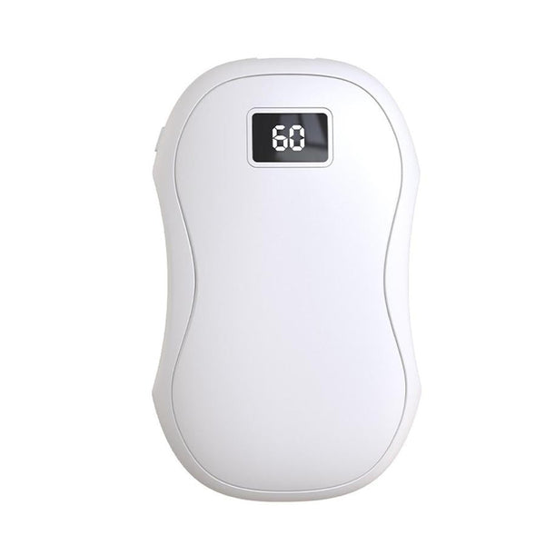 HKM-462547 USB Rechargeable Electric Hand Warmer Power Bank with Digital Display for Outdoor Use