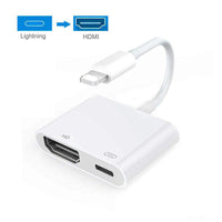 HKM-462675 HDMI Projector Adapter Cable - 1080P Resolution, 0.18m Length, On-Screen Converter in White