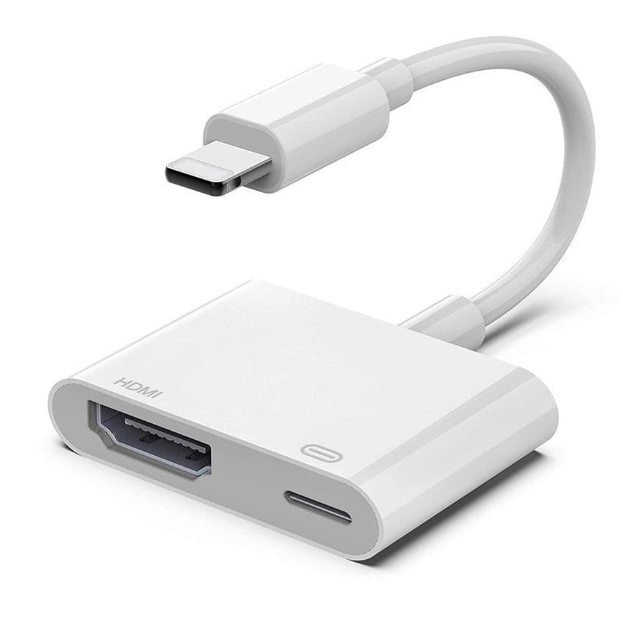 HKM-462675 HDMI Projector Adapter Cable - 1080P Resolution, 0.18m Length, On-Screen Converter in White