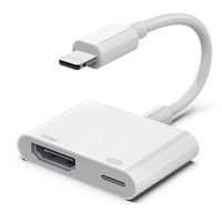 HKM-462675 HDMI Projector Adapter Cable - 1080P Resolution, 0.18m Length, On-Screen Converter in White