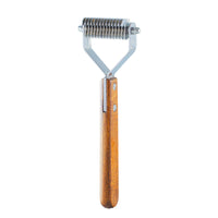 HKM-4626877 Wooden Open Knot Comb for Cats and Dogs - Large and Small Sizes Available