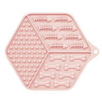 HKM-4627261 Silicone Dog Lick Pad for Puppies - High & Low Temperature Resistant, 17.5cm