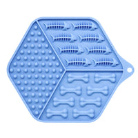 HKM-4627261 Silicone Dog Lick Pad for Puppies - High & Low Temperature Resistant, 17.5cm