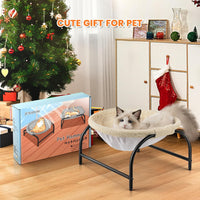 HKM-4628541 Detachable Breathable Pet Hammock Bed for Cats and Dogs – Easy Assembly for Indoor and Outdoor Use