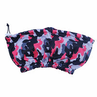 HKM-4628669 Pet Cooling Scarf with Ice Pack - Camouflage Design for Dogs and Cats, Adjustable Neck Size 35-70CM