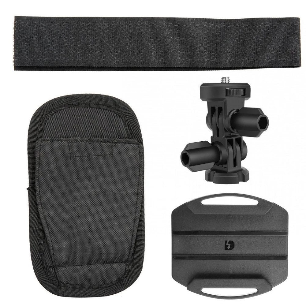 HKM-462867 Adjustable Backpack Clip for Action Cameras with Stabilizer and Arm Kit