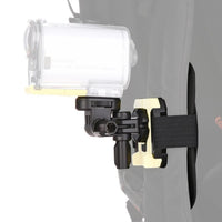 HKM-462867 Adjustable Backpack Clip for Action Cameras with Stabilizer and Arm Kit