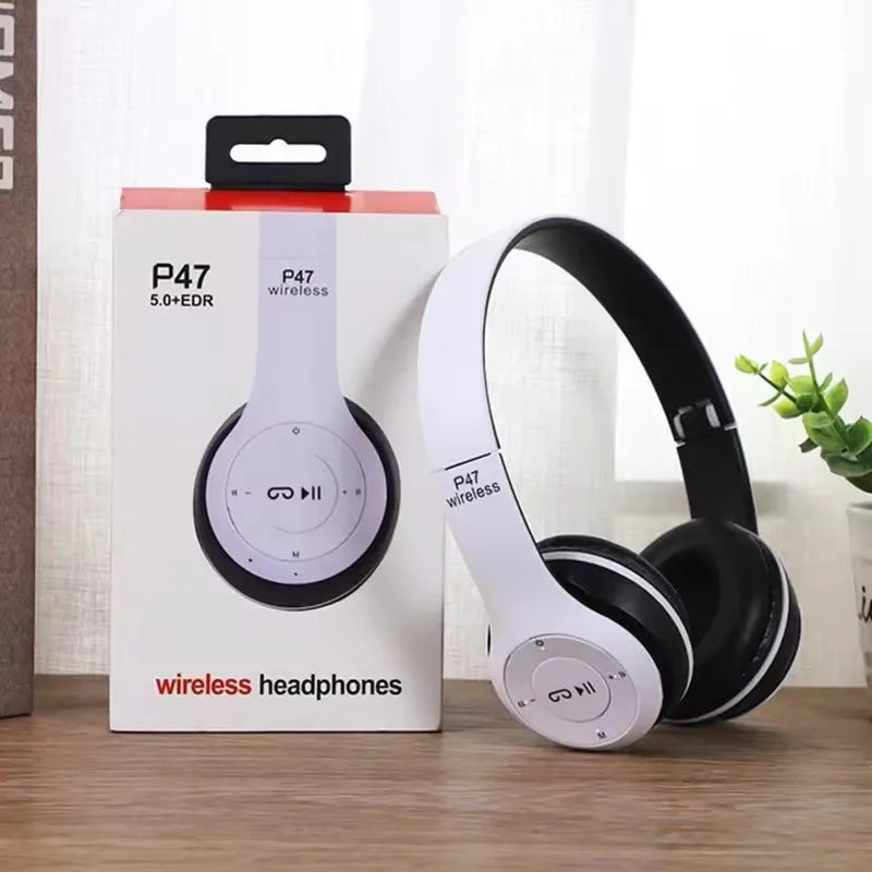 HKM-462995 Wireless Noise Cancelling Gaming Headphones with Bluetooth 5.0 and Digital Display