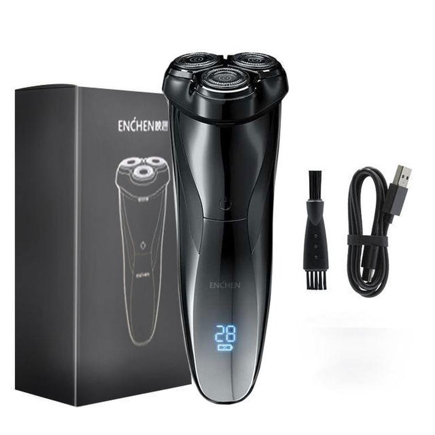 HKM-463059 Rechargeable Electric Whole Body Washable Shaver with Rotating 3 Heads