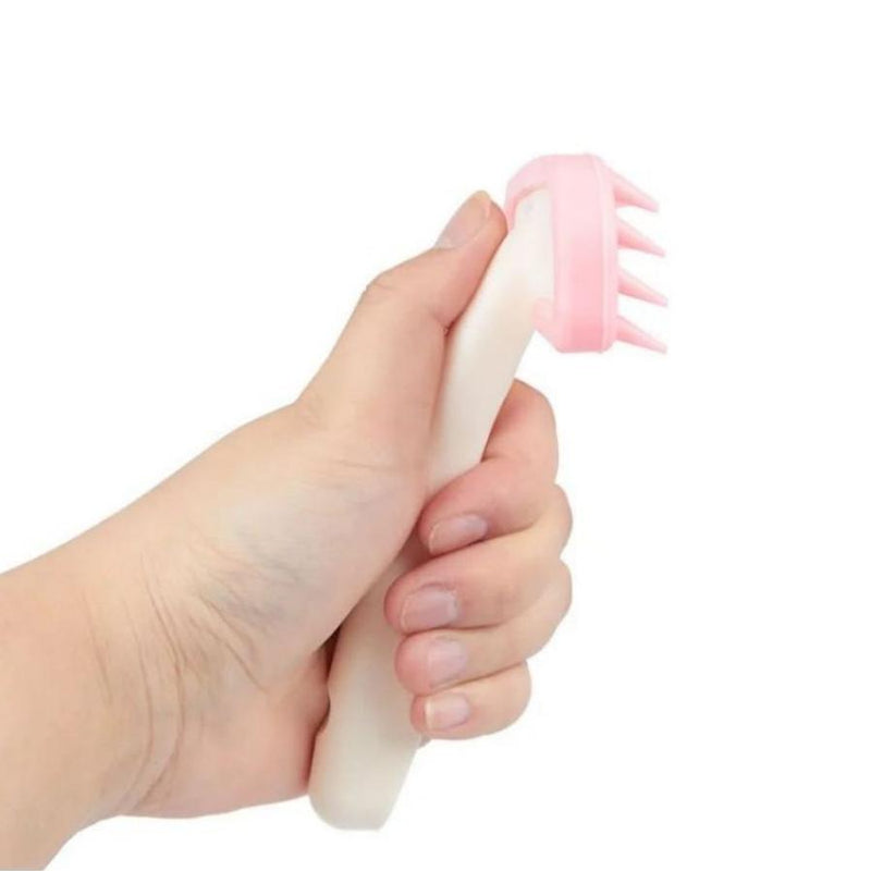 HKM-463059 Small Pet Grooming Comb ¨C Silicone Trimmer Brush for Rabbits, Guinea Pigs, and Chinchillas