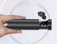 HKM-463187 Bluetooth In-ear Wireless Headset with Digital Display and Multi-point Connection