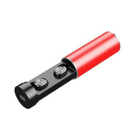 HKM-463187 Bluetooth In-ear Wireless Headset with Digital Display and Multi-point Connection