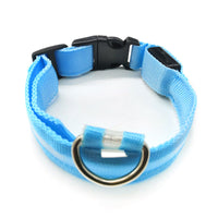 HKM-4633021 Luminous Anti-Lost Dog Collar with Geometric Patterns and Multiple Color Options