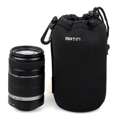 HKM-463379 SLR Camera Lens Bag - Protective Cover in Multiple Sizes (S, M, L, XL) for Diameter Up to 10cm